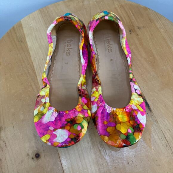 Tieks By Gavrieli Aquarella Womens Size 9 Limited Edition Ballet Flats Shoes - Picture 1 of 9